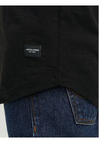 Jack & Jones - Jack&Jones T-Shirt Noa 12113648 Czarny Long Line Fit. Kolor: czarny. Materiał: bawełna #7