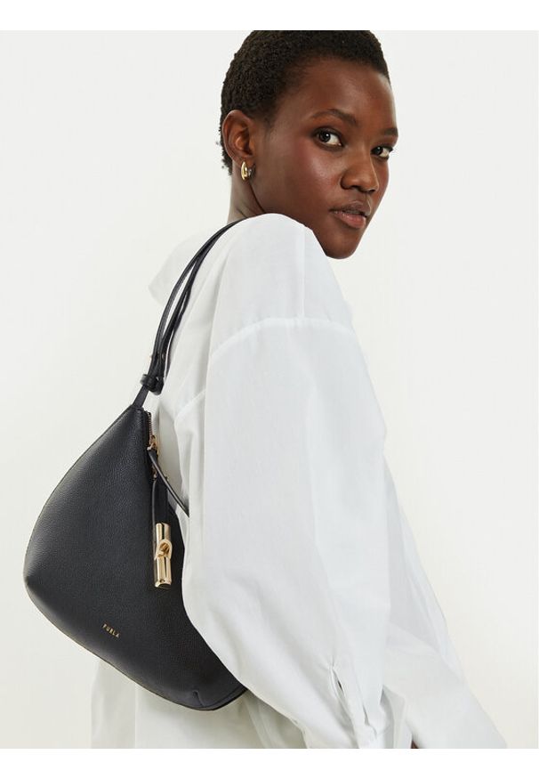 Furla Torebka WB01500 BX3353 O6000 Czarny. Kolor: czarny. Materiał: skórzane