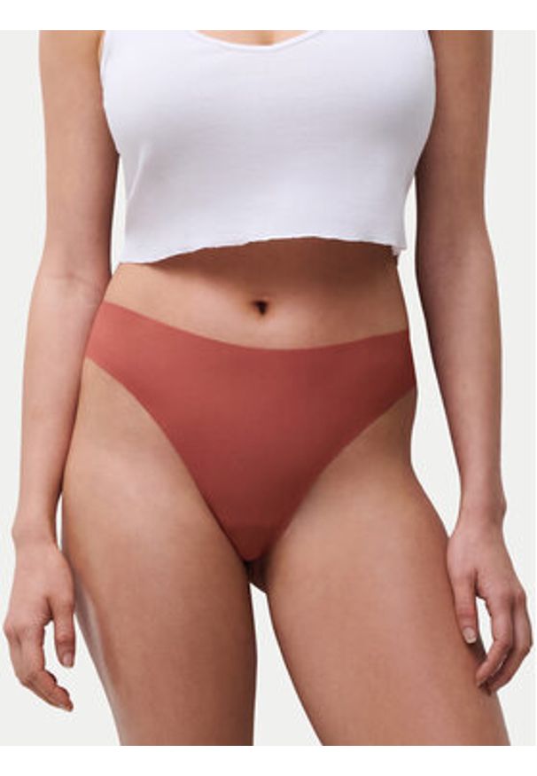 Chantelle Stringi Pulpies C22HG9 Różowy. Kolor: różowy. Materiał: syntetyk