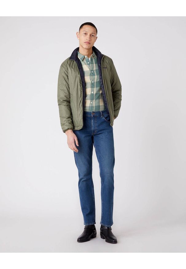 Wrangler - WRANGLER GREENSBORO MĘSKIE SPODNIE JEANSOWE W15QX520I 112127129