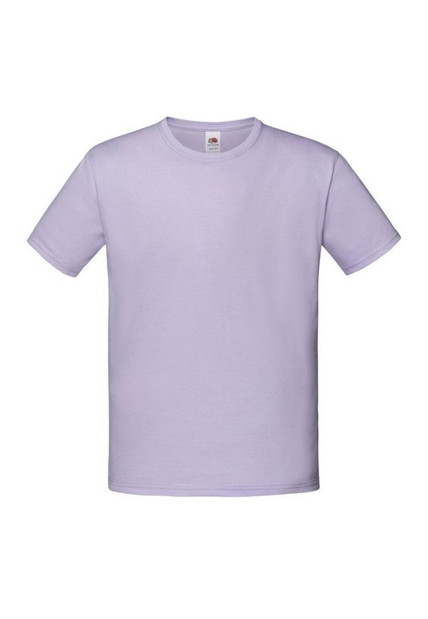 FRUIT OF THE LOOM - Koszulka Dziecięca Iconic 150 Plain T-shirt. Kolor: niebieski. Sport: turystyka piesza