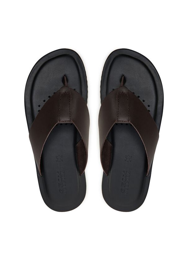 Japonki Geox. Kolor: brązowy