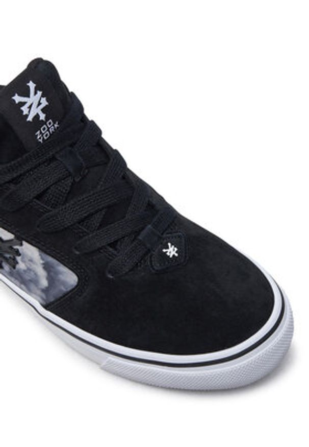 ZOO YORK - Zoo York Sneakersy 10700004 Czarny. Kolor: czarny. Materiał: skóra, zamsz