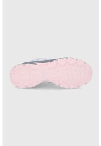 skechers - Skechers buty Hillcrest-Pure Escapade damskie kolor szary. Nosek buta: okrągły. Zapięcie: sznurówki. Kolor: szary. Materiał: guma #3