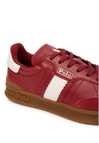 Polo Ralph Lauren Sneakersy Aera 804956688005 Czerwony. Kolor: czerwony. Materiał: skóra #4