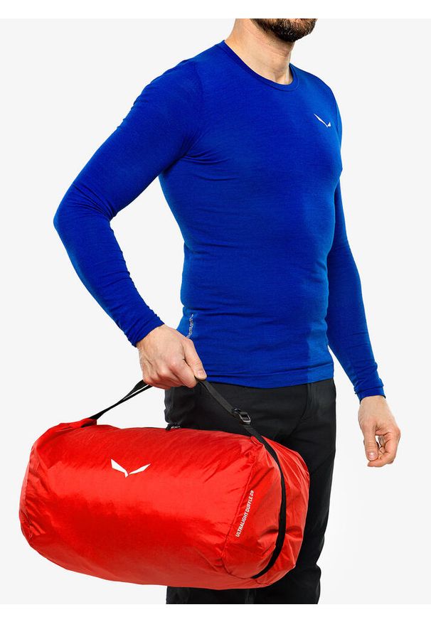 Torba miejska Salewa Ultralight Duffle 28L - flame. Kolor: czerwony