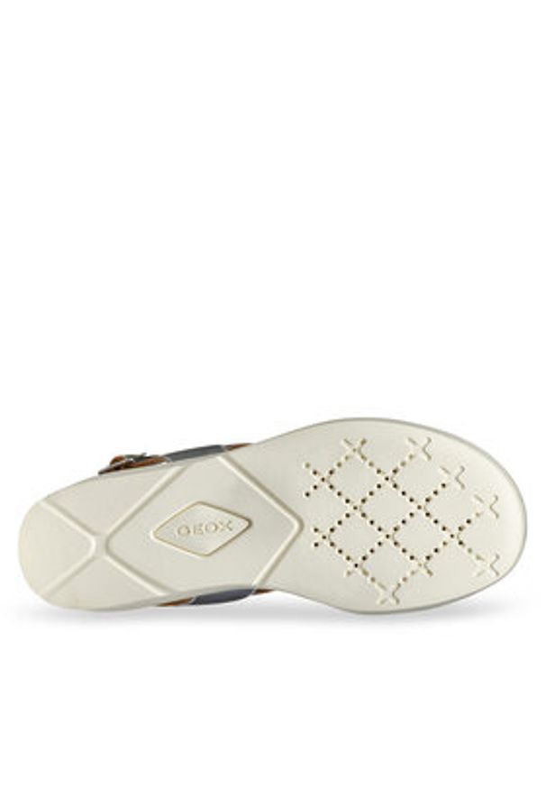 Geox Sandały D Xand 2.2S D45M1A 000CF C1007 Srebrny. Kolor: srebrny. Materiał: skóra