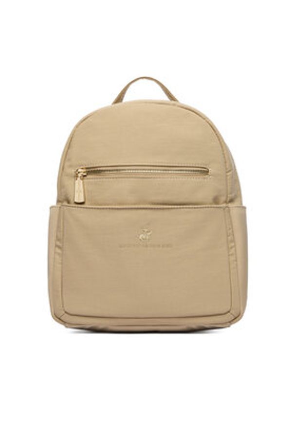Beverly Hills Polo Club Plecak CEOWB-BHPC-L-006-09 Beżowy. Kolor: beżowy. Materiał: materiał