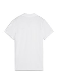 Koszulka Puma Ess Polo, Kobiety. Typ kołnierza: polo. Kolor: biały. Materiał: materiał, bawełna