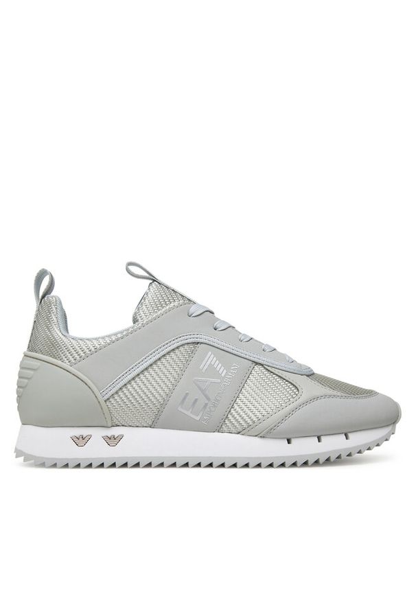 Sneakersy EA7 Emporio Armani. Kolor: szary