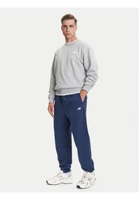 New Balance Bluza Small Logo MT41507 Szary Relaxed Fit. Kolor: szary. Materiał: bawełna #5