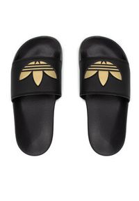 Adidas - adidas Klapki adilette Lite W GZ6196 Czarny. Kolor: czarny. Materiał: skóra #6