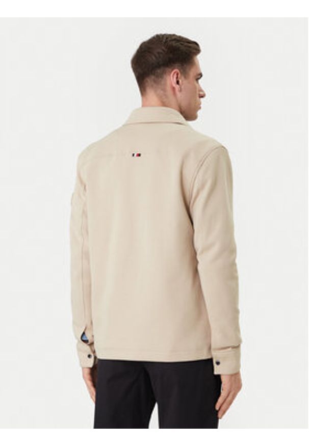 TOMMY HILFIGER - Tommy Hilfiger Kurtka przejściowa Mix Media MW0MW42486 Beżowy Regular Fit. Kolor: beżowy. Materiał: bawełna