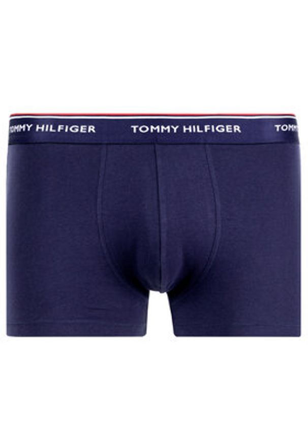 TOMMY HILFIGER - Tommy Hilfiger Komplet 3 par bokserek 3P Trunk 1U87903842 Granatowy. Kolor: niebieski. Materiał: bawełna