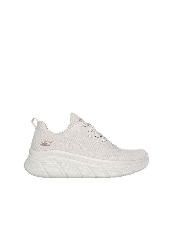 skechers - Buty sportowe sneakersy damskie Skechers Bobs B Flex. Kolor: różowy, biały, wielokolorowy