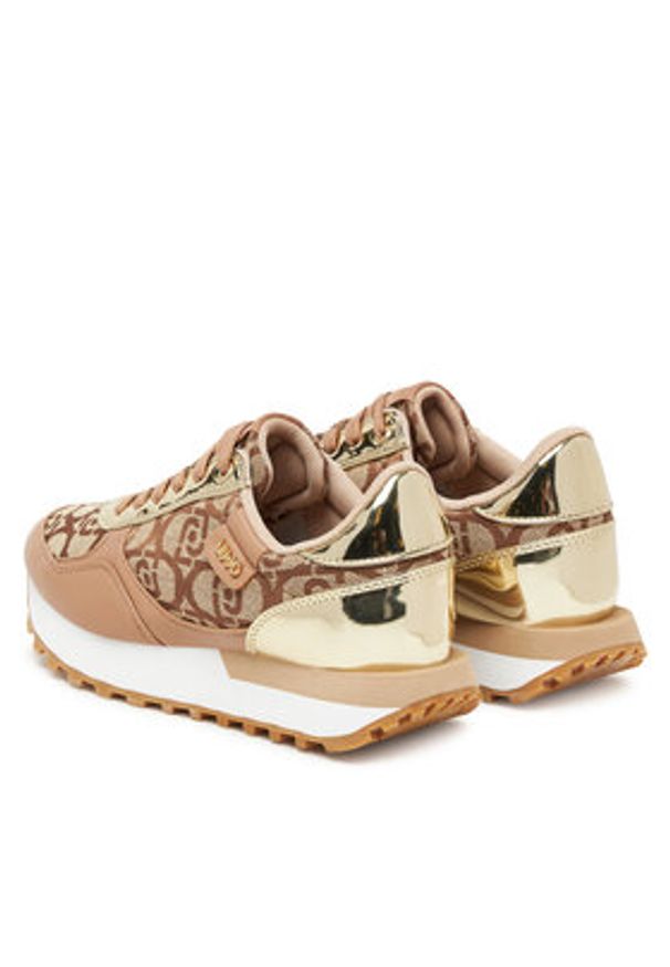Liu Jo Sneakersy Evelyn 915 BF5057 EX322 Beżowy. Kolor: beżowy. Materiał: materiał