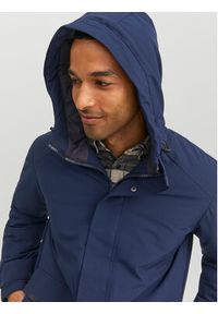 Jack & Jones - Jack&Jones Parka Tiko 12211896 Granatowy Regular Fit. Kolor: niebieski. Materiał: syntetyk #3