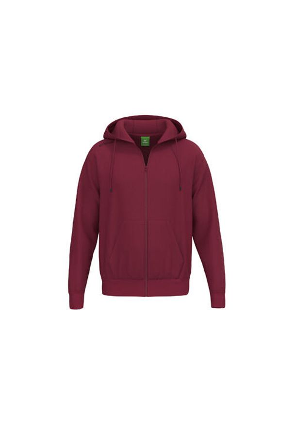 ERIMA - Kurtka dziecięca z kapturem Erima TS. Typ kołnierza: kaptur. Kolor: czerwony, wielokolorowy, brązowy. Materiał: bawełna