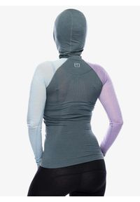 ORTOVOX - Bluza termoaktywna damska Ortovox 120 Comp Light Hoody. Kolor: zielony