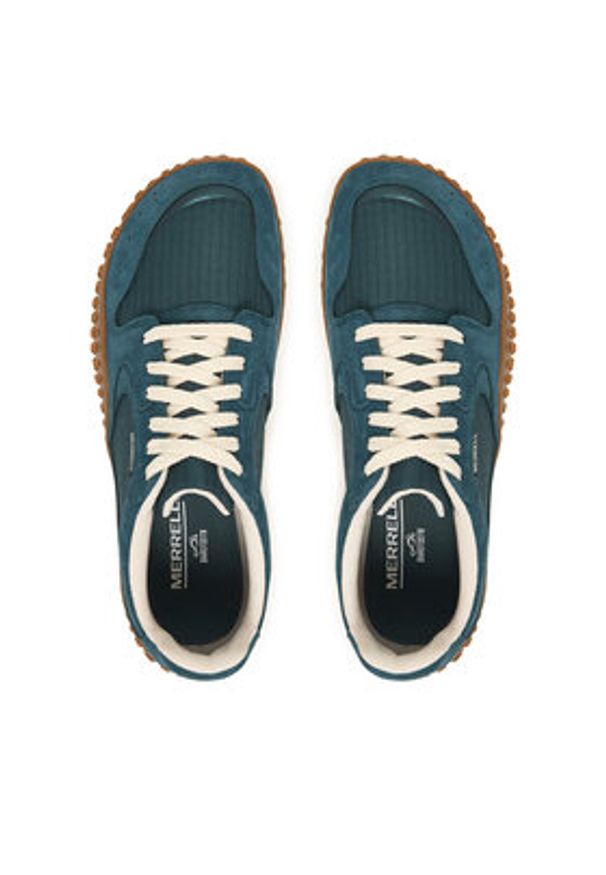 Merrell Sneakersy Wrapt Sneaker J032847 Niebieski. Kolor: niebieski. Materiał: materiał
