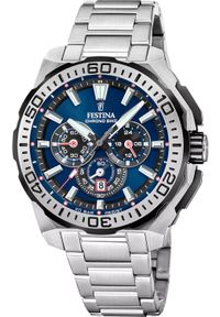 Zegarek męski Festina F20724-2 srebrny. Kolor: srebrny #1