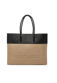 Coccinelle Torebka E1 S91 18 02 01 Beżowy. Kolor: beżowy