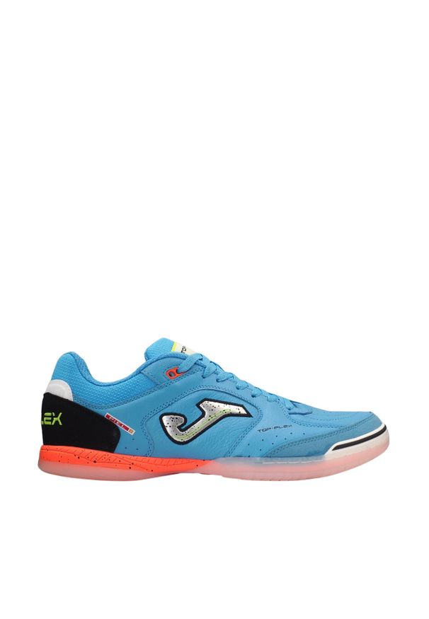 Buty piłkarskie Joma Top Flex Indoor. Kolor: biały, wielokolorowy, niebieski, czarny. Sport: piłka nożna