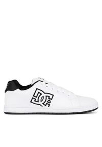 DC Sneakersy GAVELER SN ADYS100574-XWKW Biały. Kolor: biały. Materiał: skóra