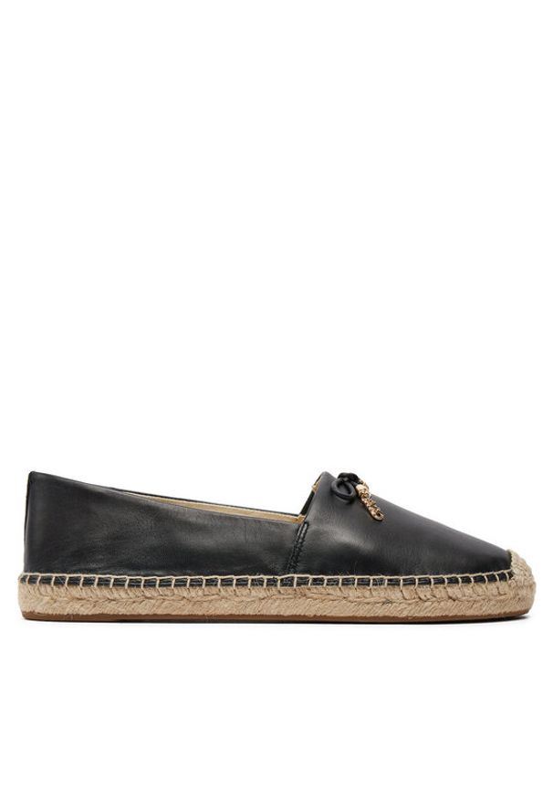 MICHAEL Michael Kors Espadryle Nori 40R4NRFP1L Czarny. Kolor: czarny. Materiał: skóra