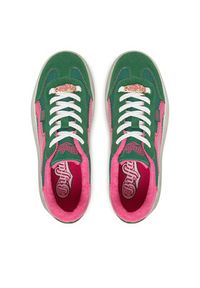 Buffalo Sneakersy Cajo 1636444 Zielony. Kolor: zielony. Materiał: materiał