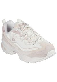 skechers - Tenisówki Skechers Model Dlites - Cold Days Kolor Beżowy. Kolor: wielokolorowy, beżowy, szary. Materiał: skóra, tkanina, zamsz, materiał, syntetyk. Szerokość cholewki: normalna. Sport: turystyka piesza