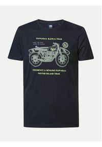 Petrol Industries T-Shirt M-1040-TSR707 Czarny Regular Fit. Kolor: czarny. Materiał: bawełna #6