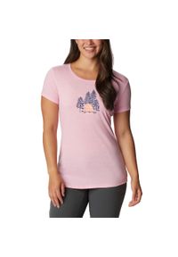 columbia - Koszulka trekkingowa damska Columbia Daisy Days Graphic. Kolor: różowy #1