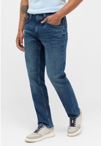 Mustang - Męskie Spodnie Jeansowe MUSTANG Washington Straight Denim Blue 1015286 5000 883