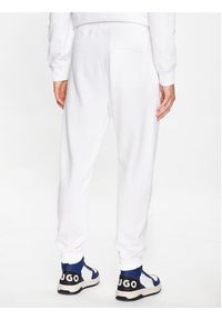 Hugo Spodnie dresowe Drasillia 50486457 Biały Relaxed Fit. Kolor: biały. Materiał: bawełna, dresówka #2