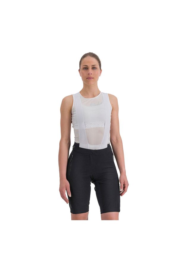 SPORTFUL - Spodenki rowerowe damskie Sportful Supergiara Overshort. Kolor: czarny