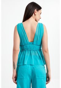 Patrizia Pepe - Top damski szyfonowy PATRIZIA PEPE. Materiał: szyfon #4