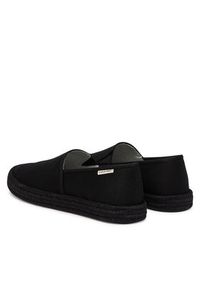 Calvin Klein Espadryle Javi HM0HM02076 Czarny. Kolor: czarny. Materiał: materiał #3