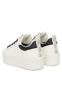 TwinSet - TWINSET Sneakersy 252TCP024 Biały. Kolor: biały. Materiał: skóra #5