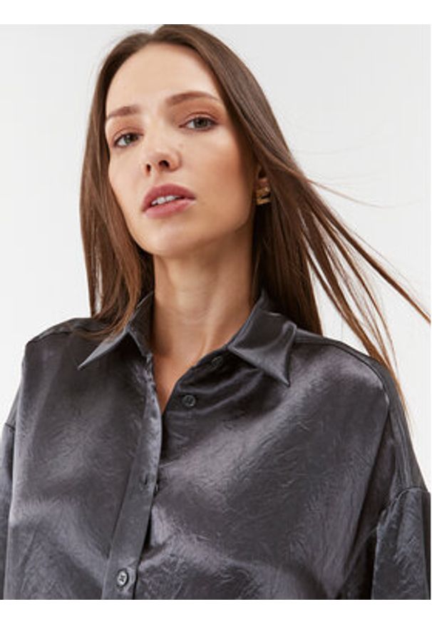 Max Mara Leisure Koszula Bacio 2331960136 Szary Regular Fit. Kolor: szary