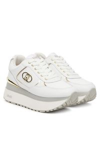 Liu Jo Sneakersy Plus 01 BF5011 P0102 Biały. Kolor: biały. Materiał: skóra #5