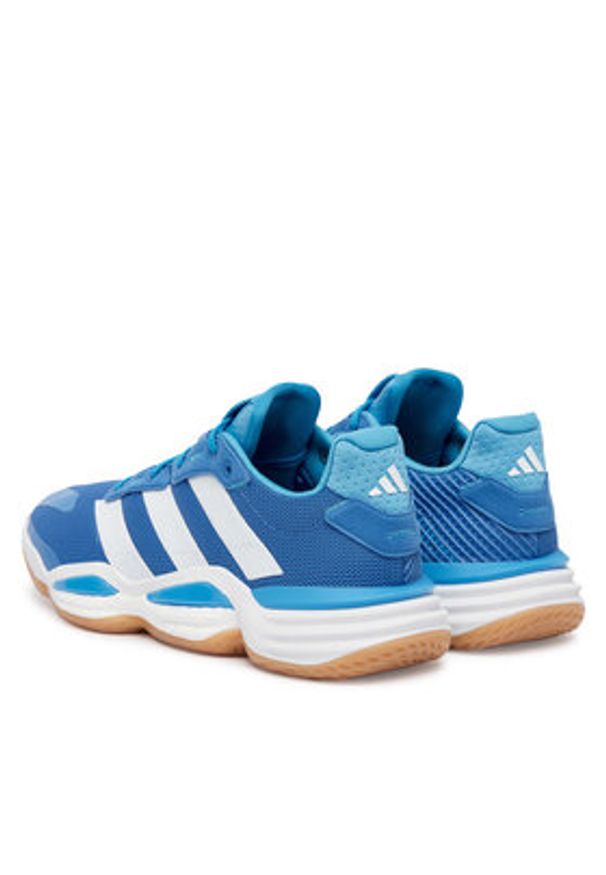 Adidas - adidas Buty halowe Stabil 16 KJ3660 Niebieski. Kolor: niebieski. Materiał: materiał