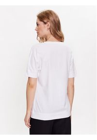 Olsen T-Shirt 11104490 Biały Regular Fit. Kolor: biały. Materiał: bawełna #8