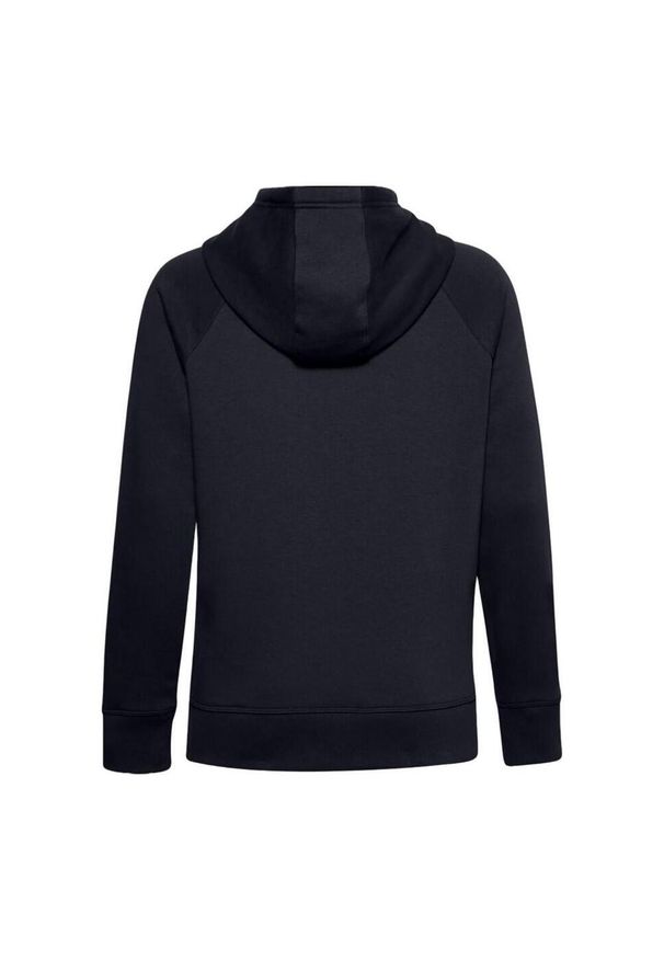 Under Armour - Bluza Z Kapturem Damska Polar Rival HB. Typ kołnierza: kaptur. Kolor: czarny. Materiał: polar