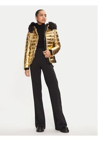 LOLA CASADEMUNT Kurtka zimowa LF2401008 Złoty Regular Fit. Kolor: złoty. Materiał: syntetyk. Sezon: zima #6