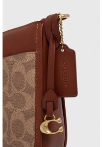 Coach torebka Chaise Crossbody 19 kolor brązowy. Kolor: brązowy. Dodatki: z breloczkiem #3