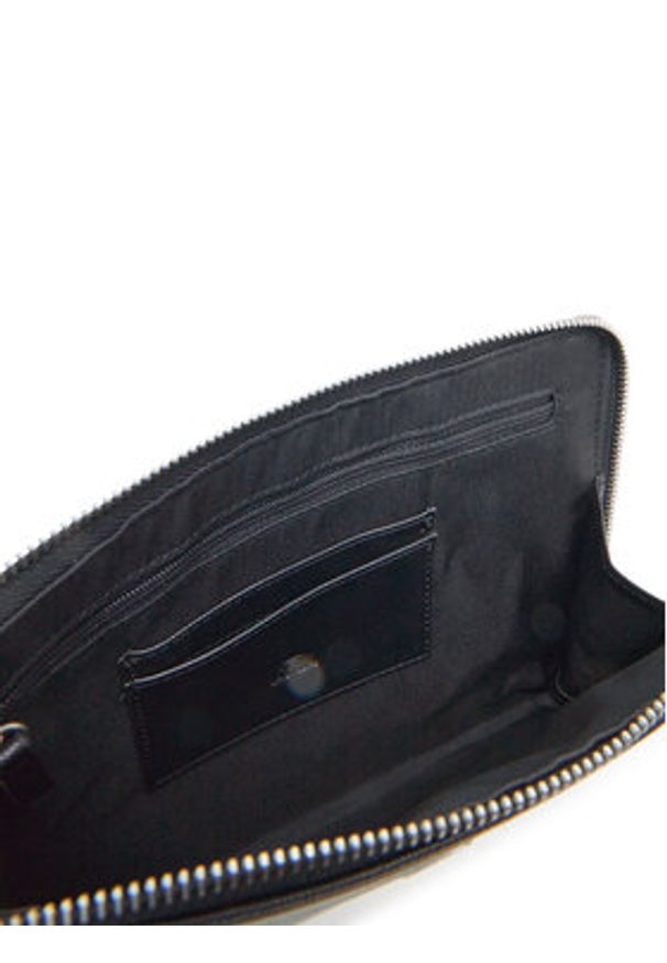 Guess Saszetka PMBASA P5235 Czarny. Kolor: czarny. Materiał: skóra