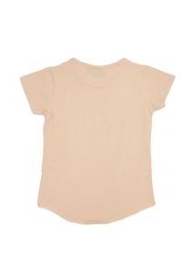 LEONE 1947 APPAREL - Dziewczęcy t-shirt z krótkim rękawem Chic Boxing. Kolor: beżowy. Długość rękawa: krótki rękaw. Długość: krótkie. Sport: joga i pilates