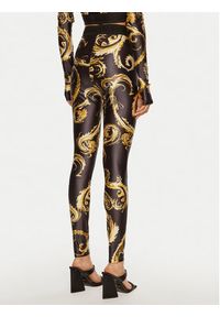 Versace Jeans Couture Legginsy 77HAC101 JS360 Czarny Slim Fit. Kolor: czarny. Materiał: syntetyk #4