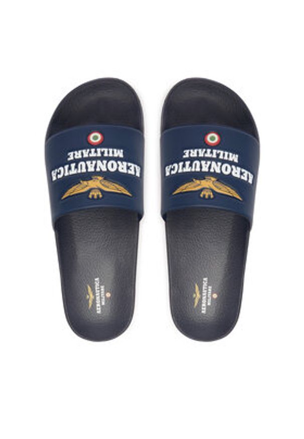 Aeronautica Militare Klapki 261SC0242UCT03337 Granatowy. Kolor: niebieski. Materiał: syntetyk